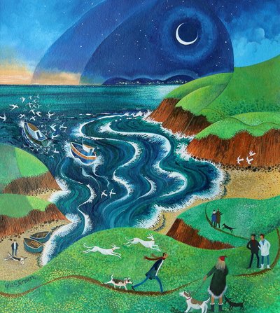 Evening Sea Breezes, 2017 by Lisa Graa Jensen